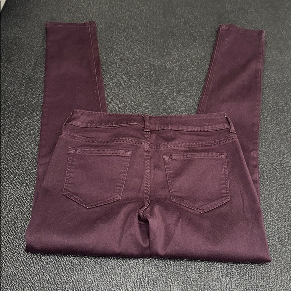 Maurices Deep Purple Jeans size small - Picture 7 of 8